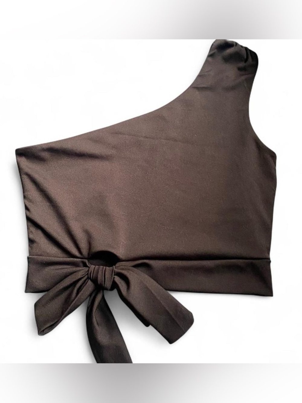 One Shoulder Crop Top